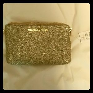 Michael Kors Gold Wristlet
